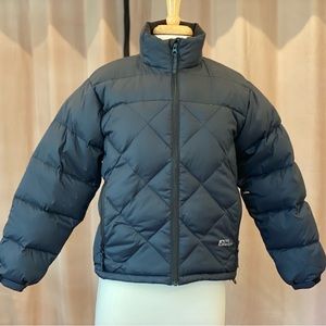 Red Ledge black down puffer jacket size M